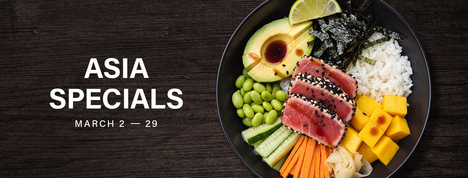 Asian Specialties Weeks