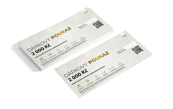 Dárkové poukazy